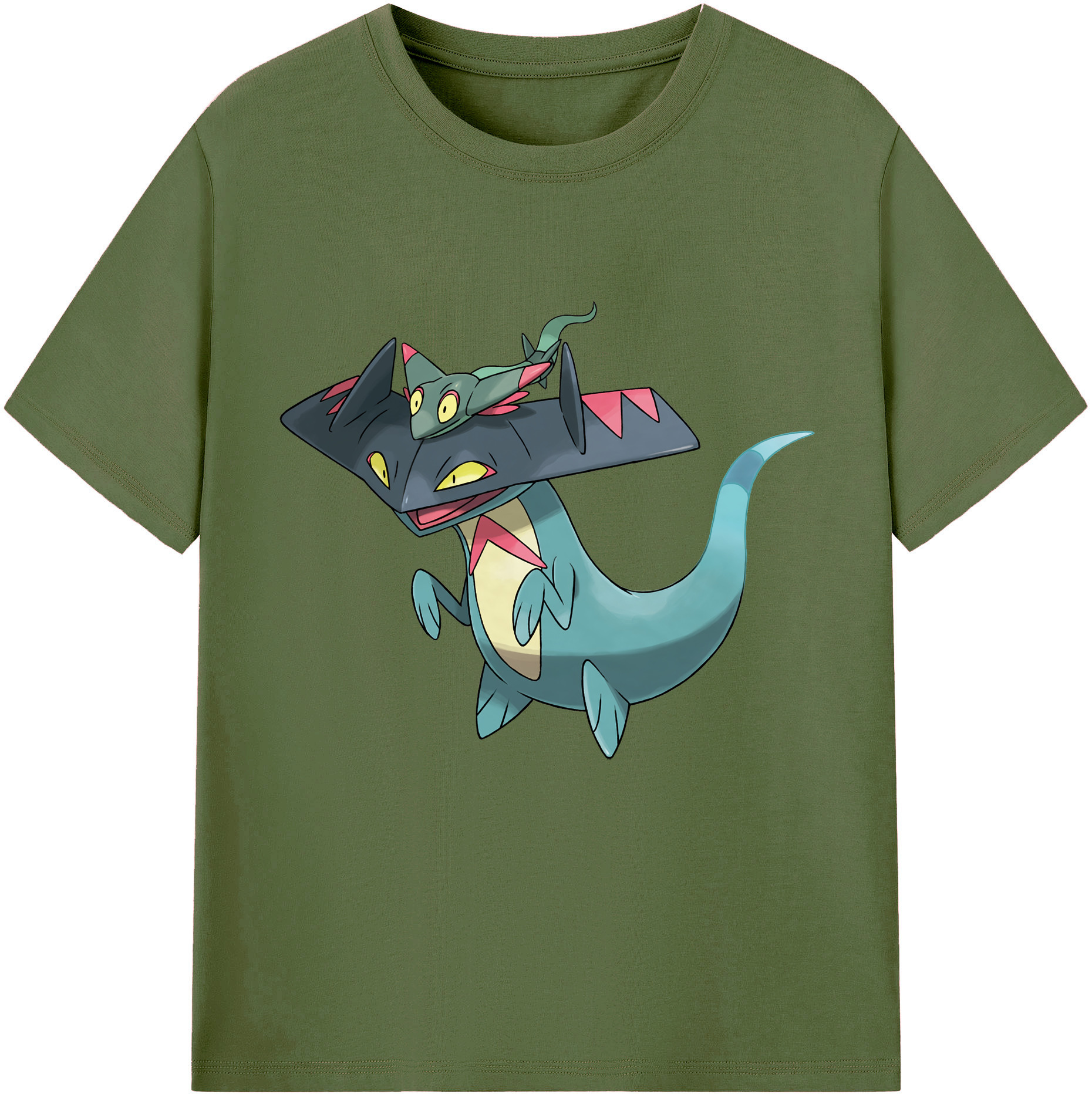 （画像用） ポケットモンスター Pokémon 綿100％半袖Tシャツ（フロントプリント）